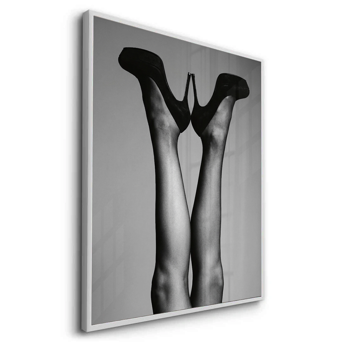 2Black High Heels - Fine Art