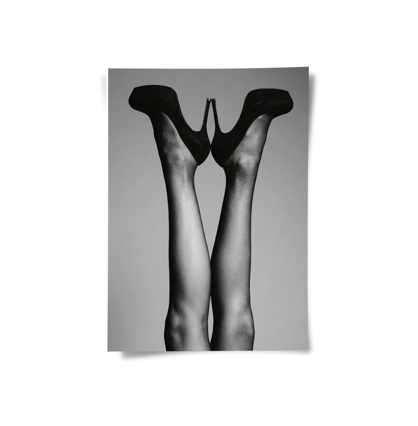 2Black High Heels - Poster