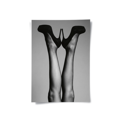 Black High Heels - Poster