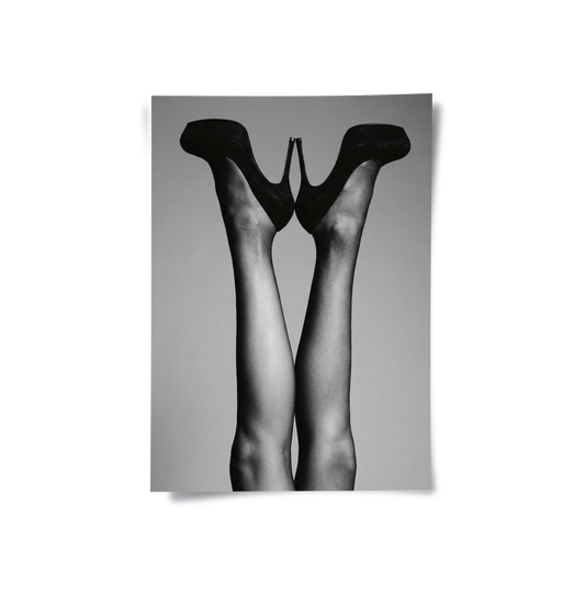 Black High Heels - Poster