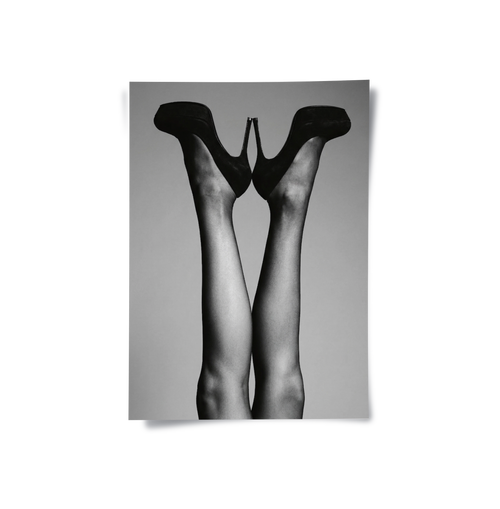 Black High Heels - Poster