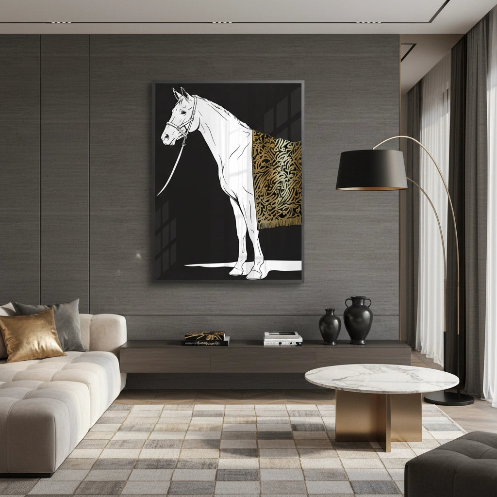 2Luxury Arabian Horse - Fine Art