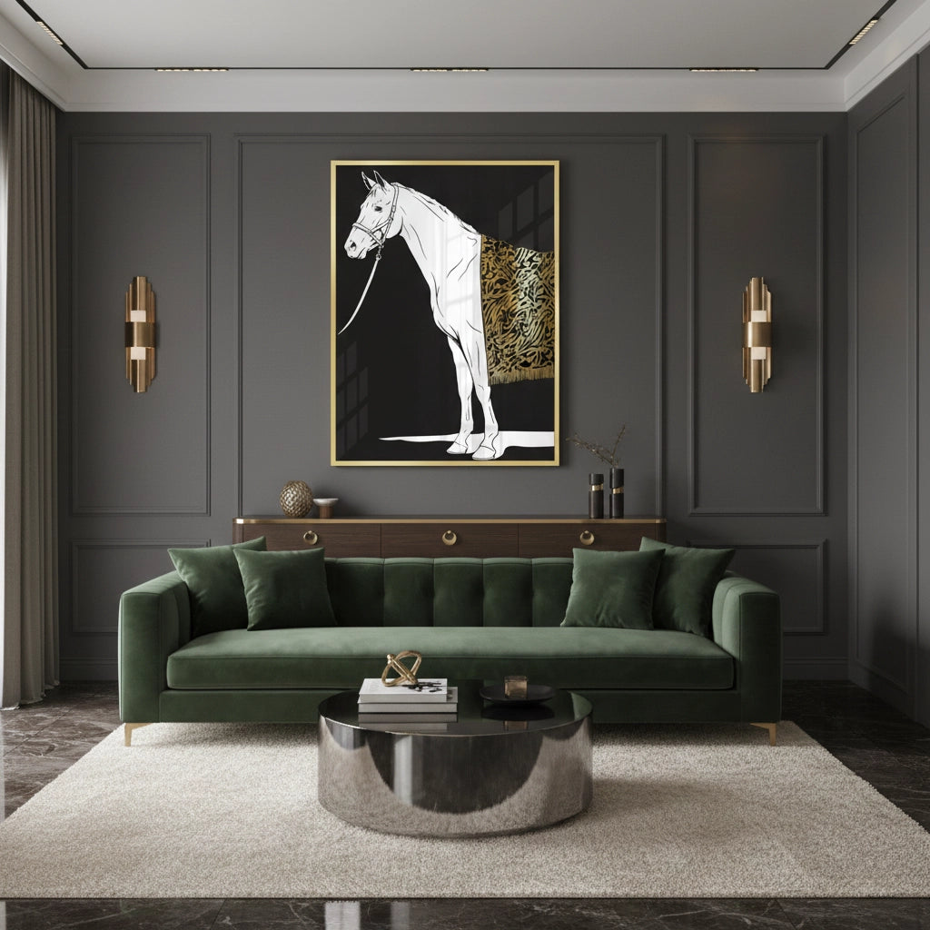 2Luxury Arabian Horse - Fine Art