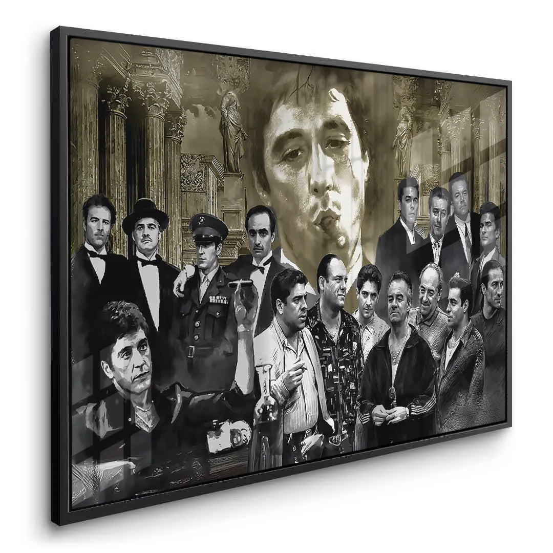 The Mafia Legends - Acrylic - Jasmineart.ae
