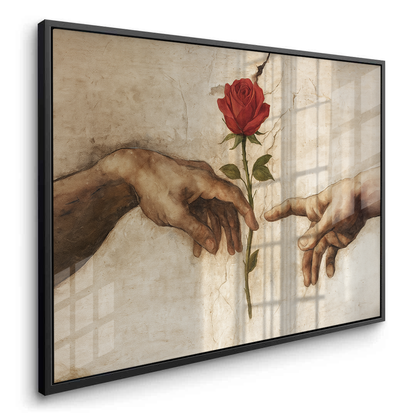 The Creation of Adam - Acrylic