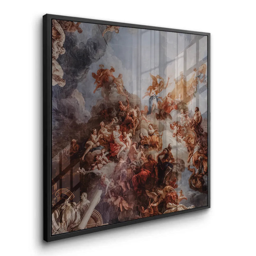 The Rococo Ceiling - Acrylic - Jasmineart.ae
