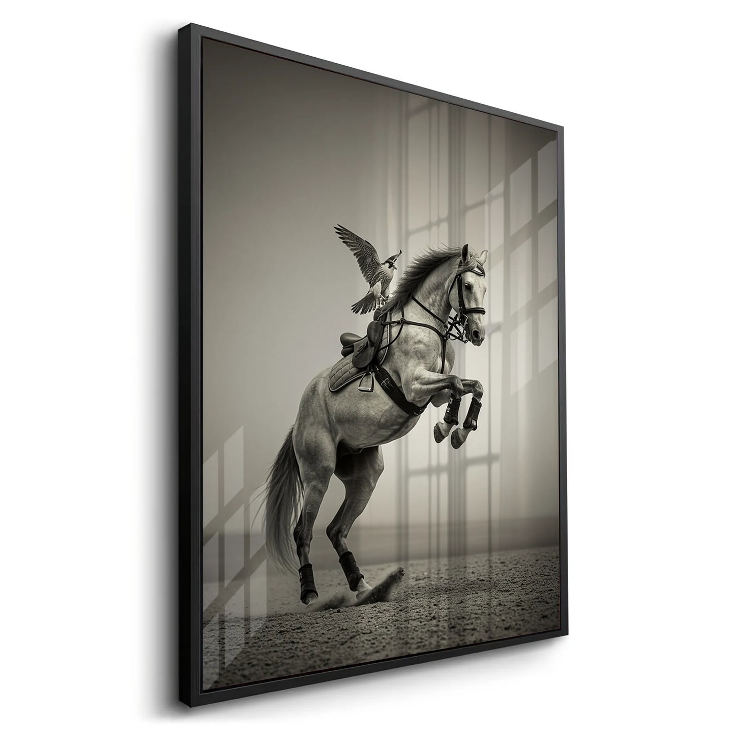 2The Falconer_s Horse - Acrylic