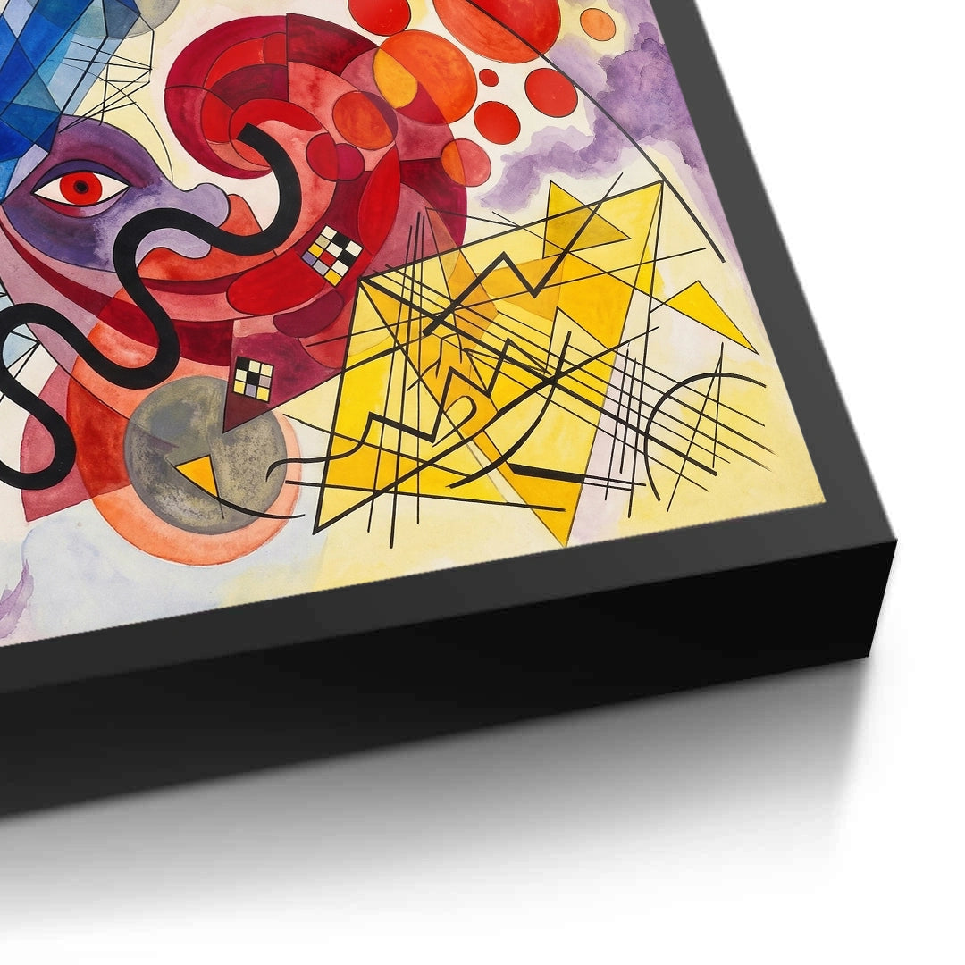 2Vibrant Geometric Surrealism - Fine Art