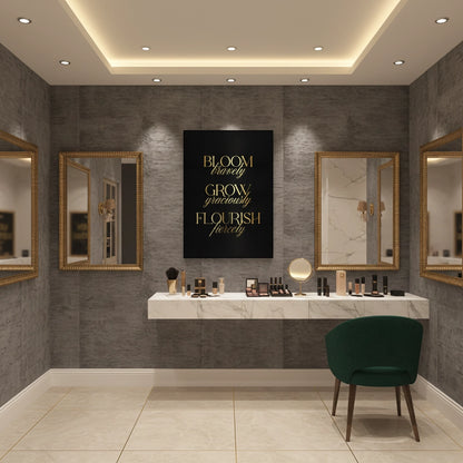 Bloom Bravely - Canvas