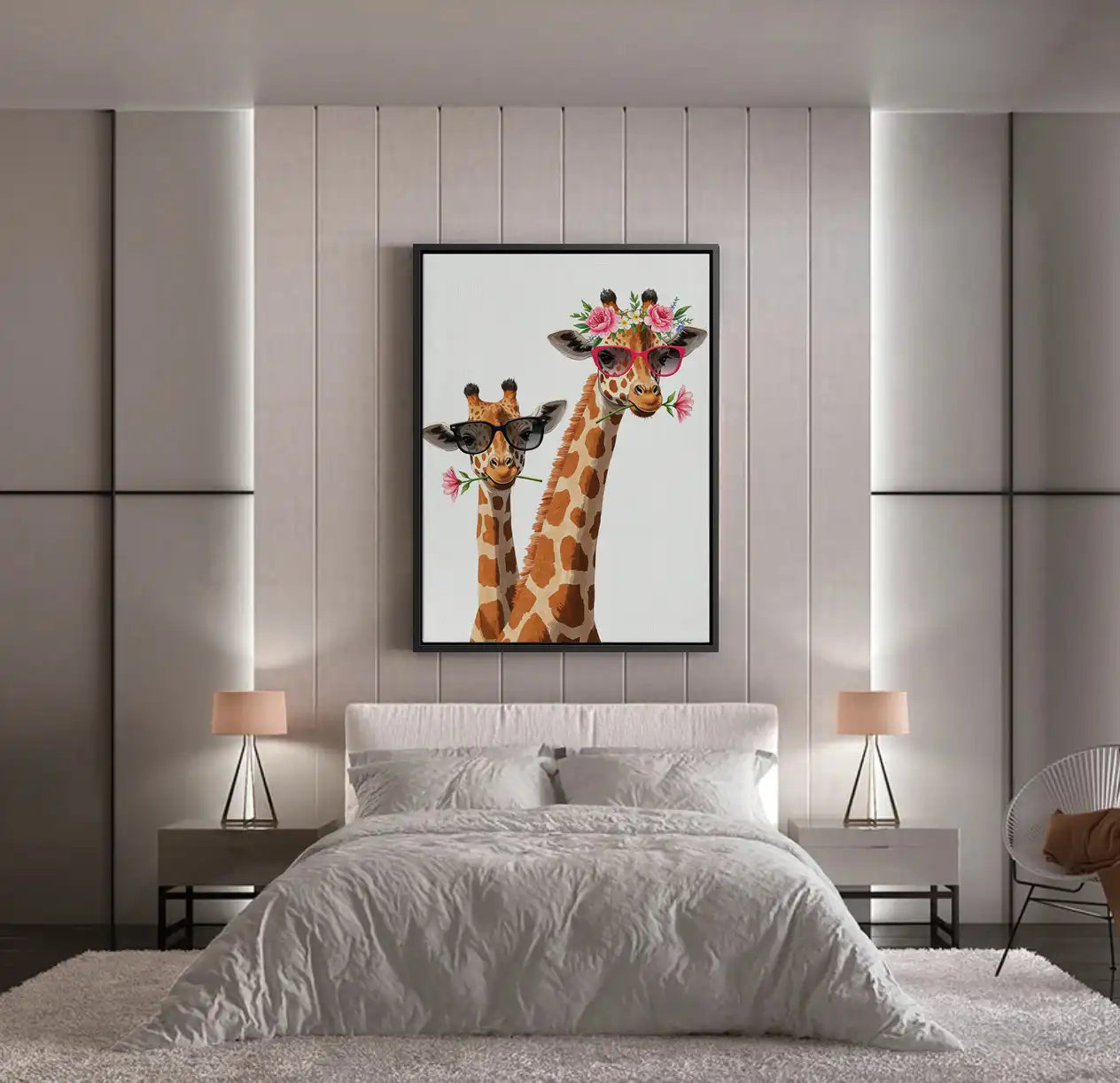 2Blooms and Besties - Canvas