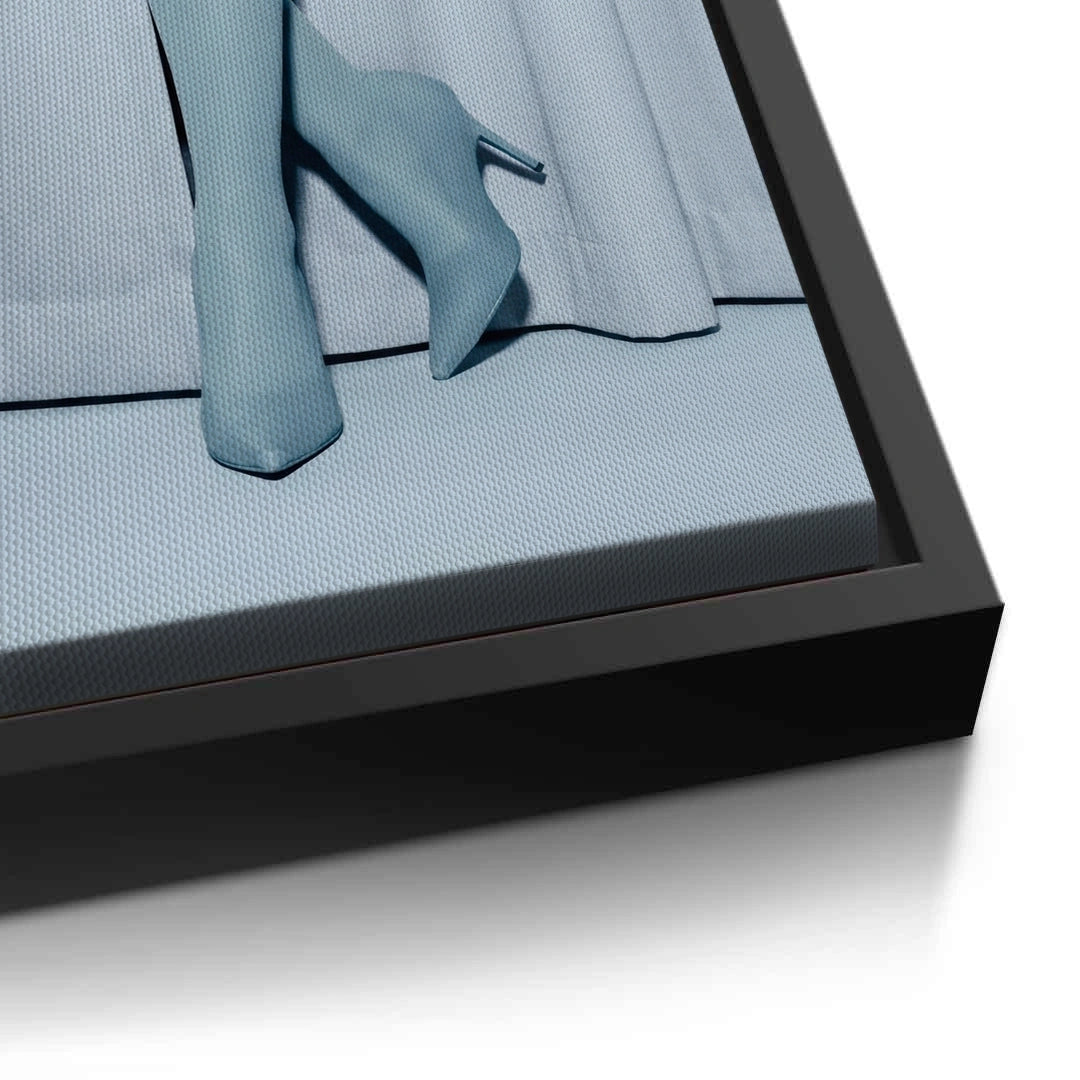 2Blue Heels - Canvas