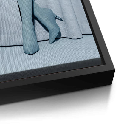 Blue Heels - Canvas