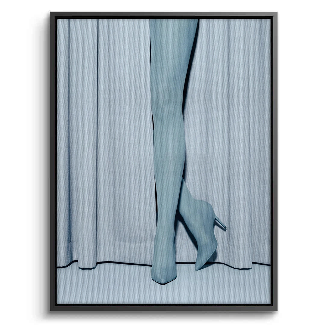 2Blue Heels - Canvas