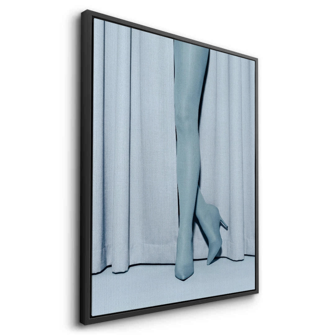 2Blue Heels - Canvas