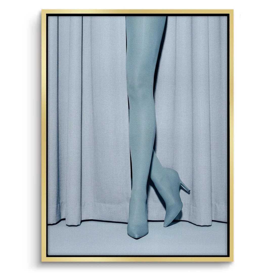 2Blue Heels - Canvas