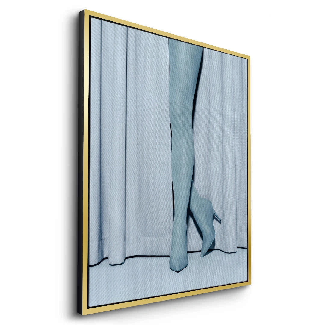 2Blue Heels - Canvas
