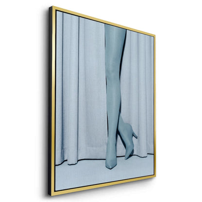 Blue Heels - Canvas