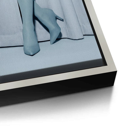 Blue Heels - Canvas