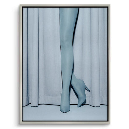 Blue Heels - Canvas