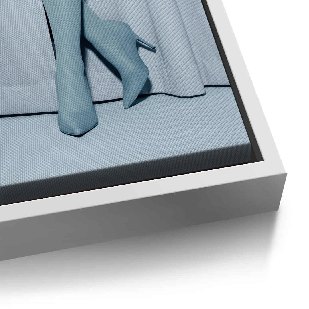 2Blue Heels - Canvas