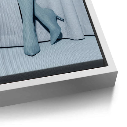 Blue Heels - Canvas