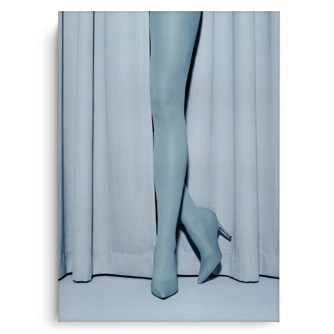 2Blue Heels - Canvas