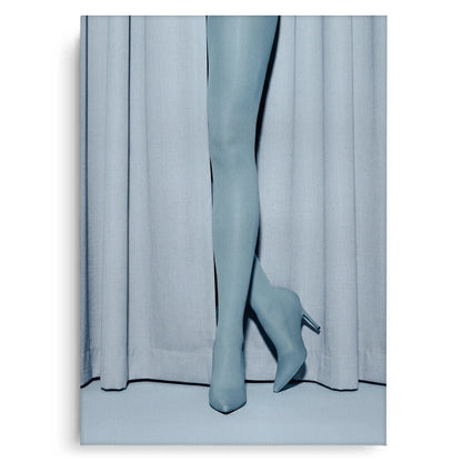Blue Heels - Canvas