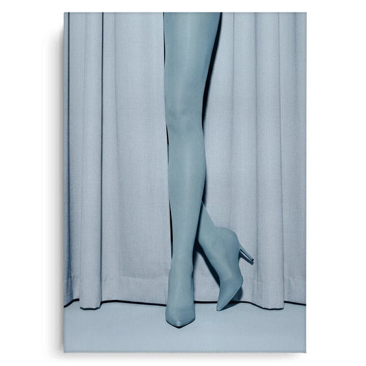 Blue Heels - Canvas