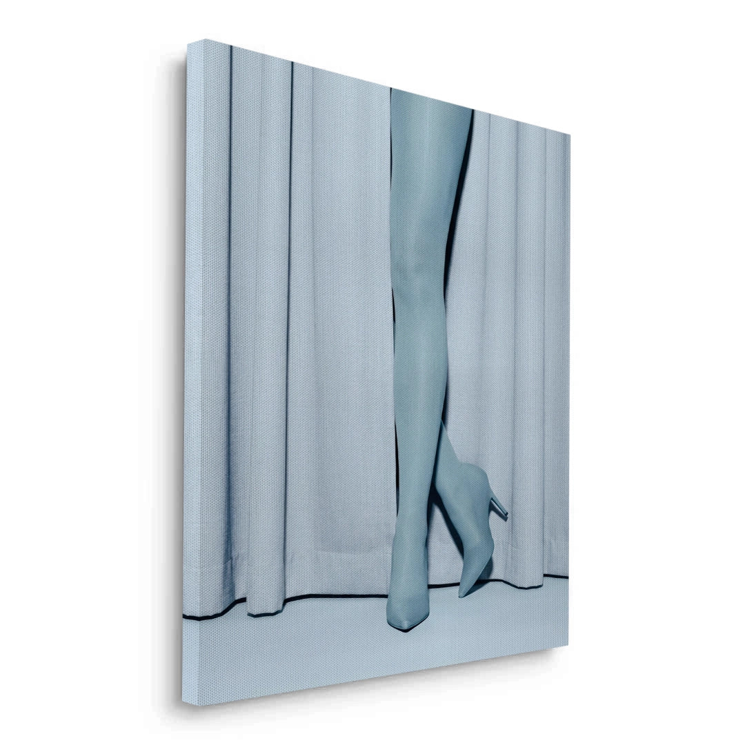 2Blue Heels - Canvas