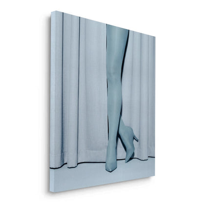 Blue Heels - Canvas