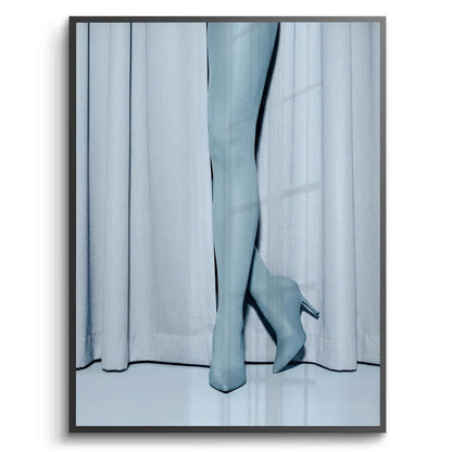 Blue Heels - Fine Art