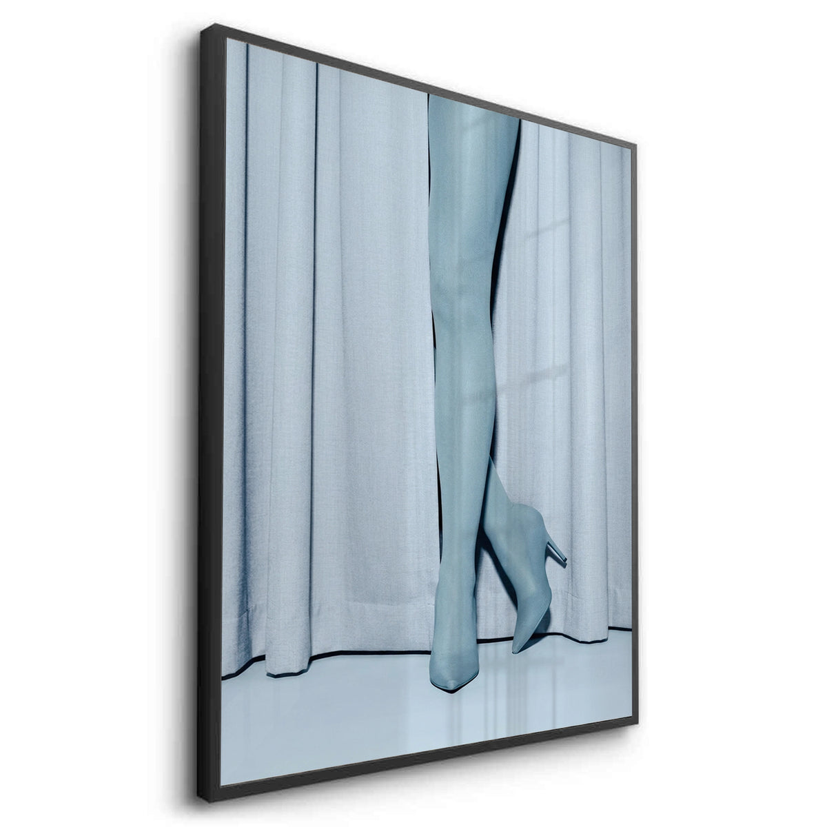 Blue Heels - Fine Art