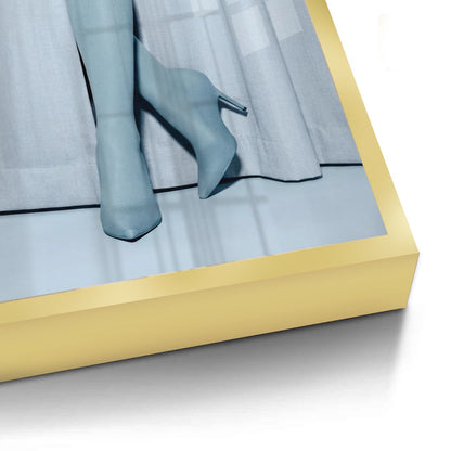 Blue Heels - Fine Art