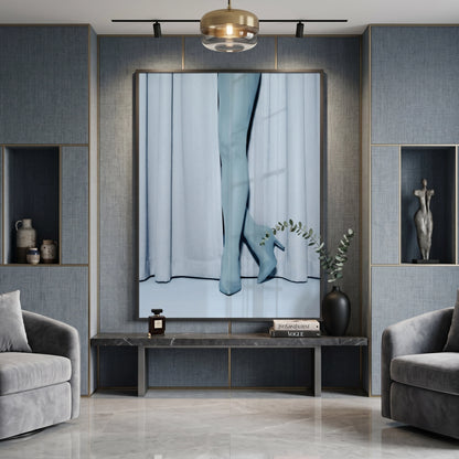 Blue Heels - Fine Art