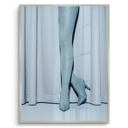 Blue Heels - Fine Art