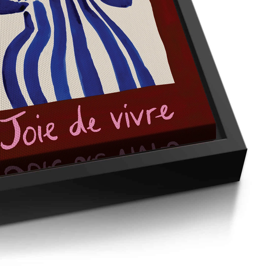 2Blue Tulips Floral - Canvas