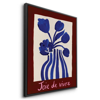 Blue Tulips Floral - Canvas