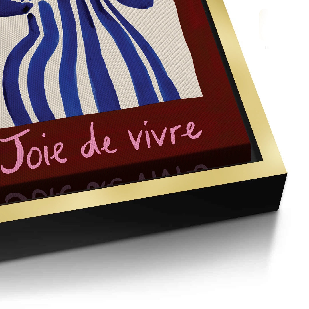 2Blue Tulips Floral - Canvas