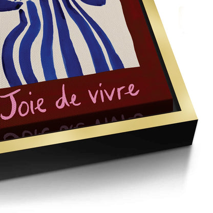 Blue Tulips Floral - Canvas