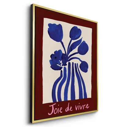 Blue Tulips Floral - Canvas