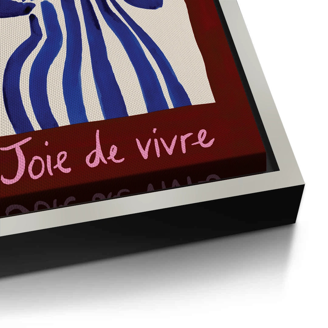 2Blue Tulips Floral - Canvas