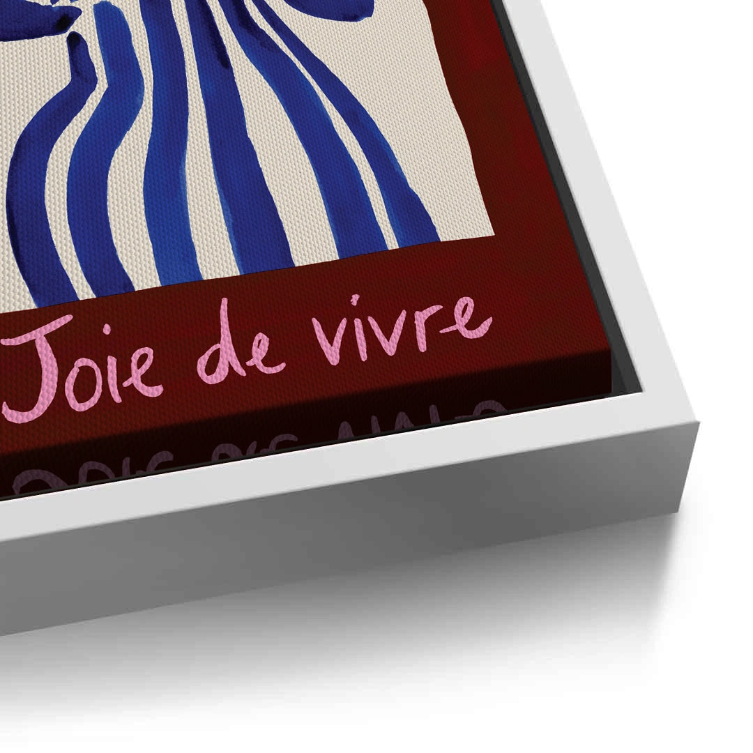 2Blue Tulips Floral - Canvas