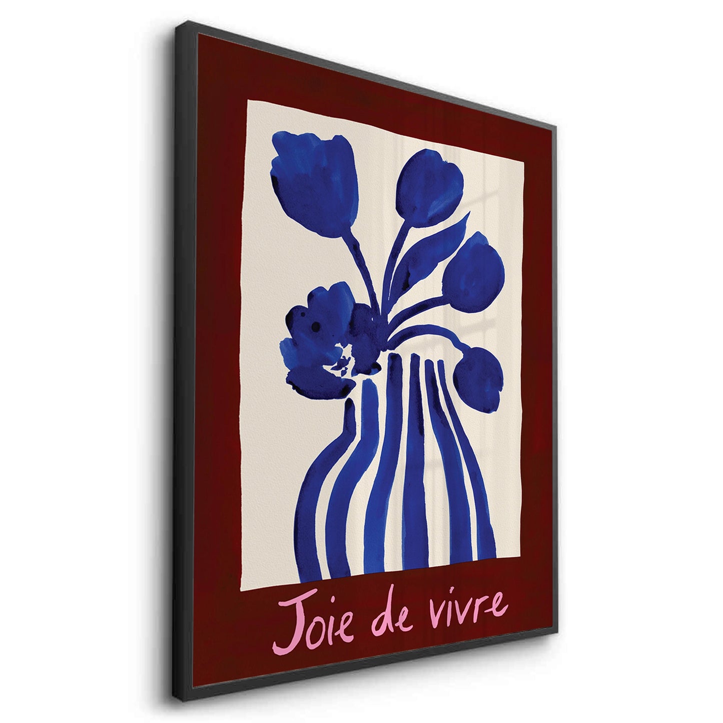 2Blue Tulips Floral - Fine Art