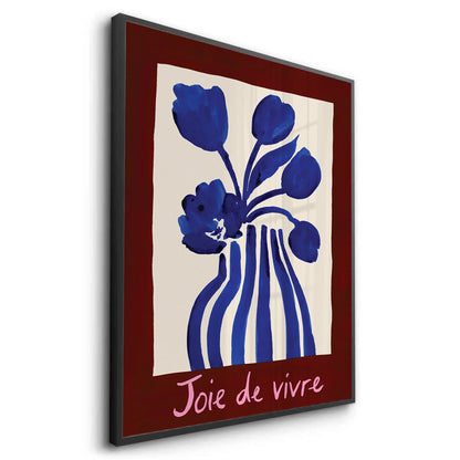 Blue Tulips Floral - Fine Art