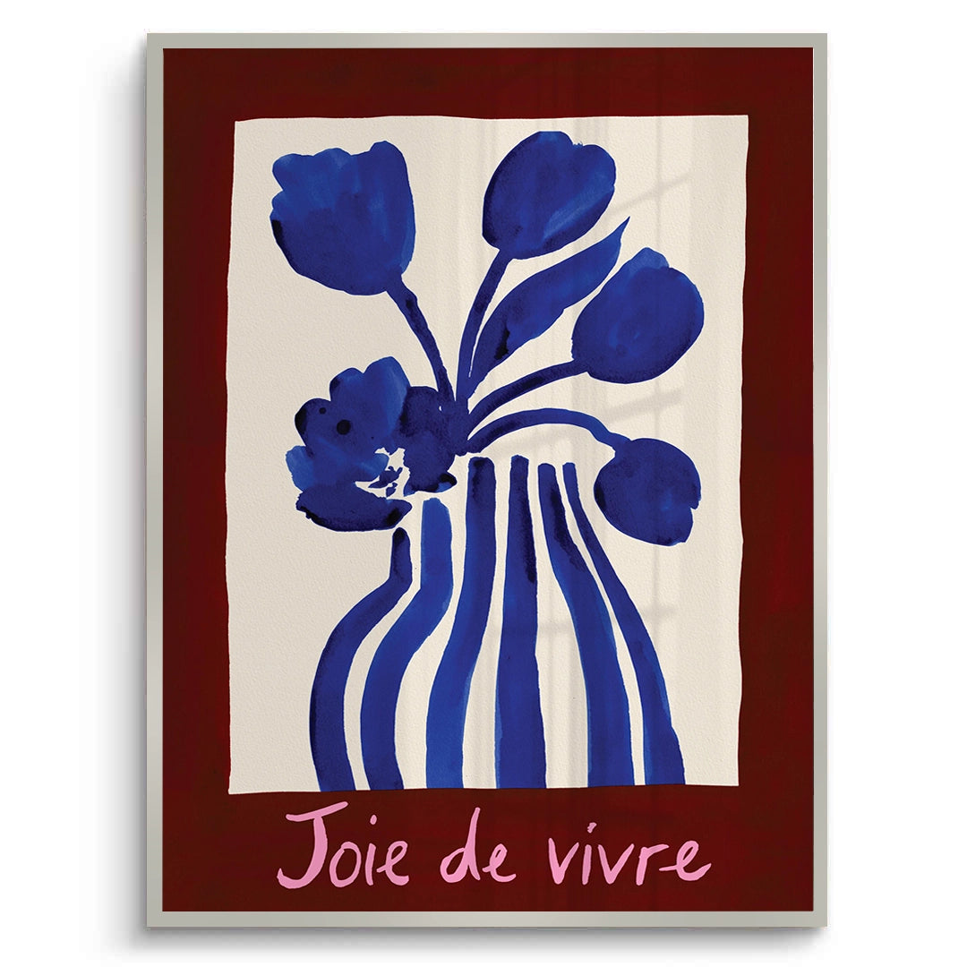 2Blue Tulips Floral - Fine Art