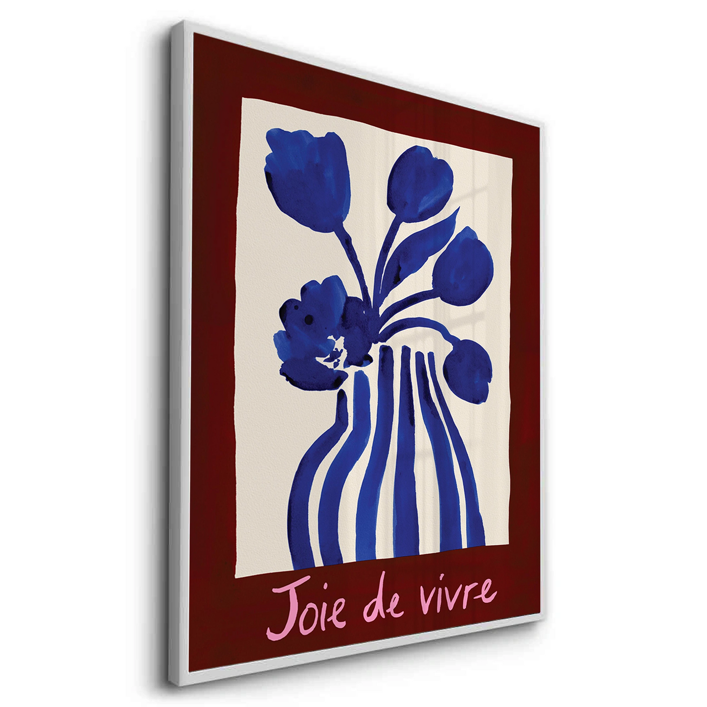 2Blue Tulips Floral - Fine Art