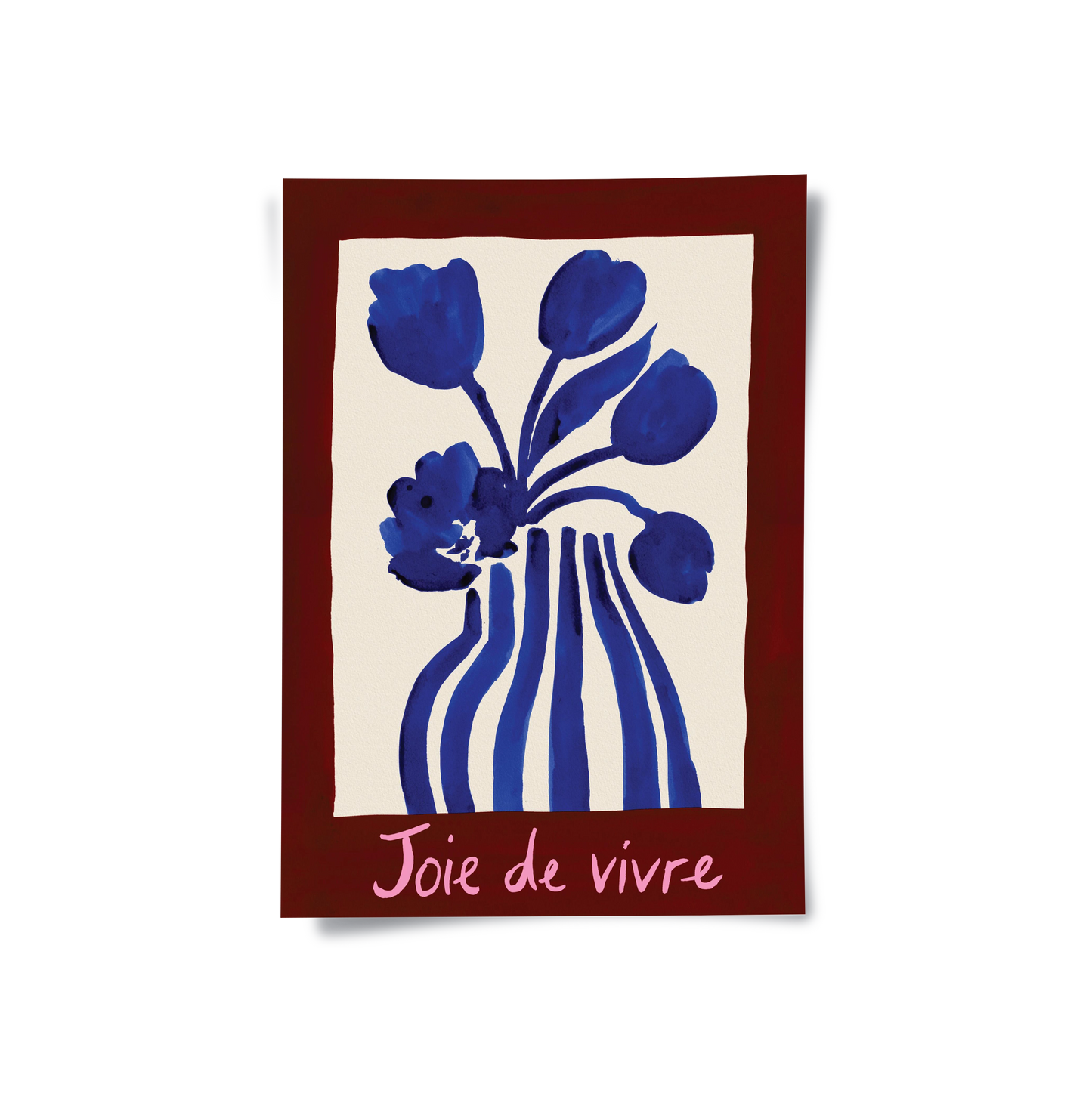 2Blue Tulips Floral - Poster