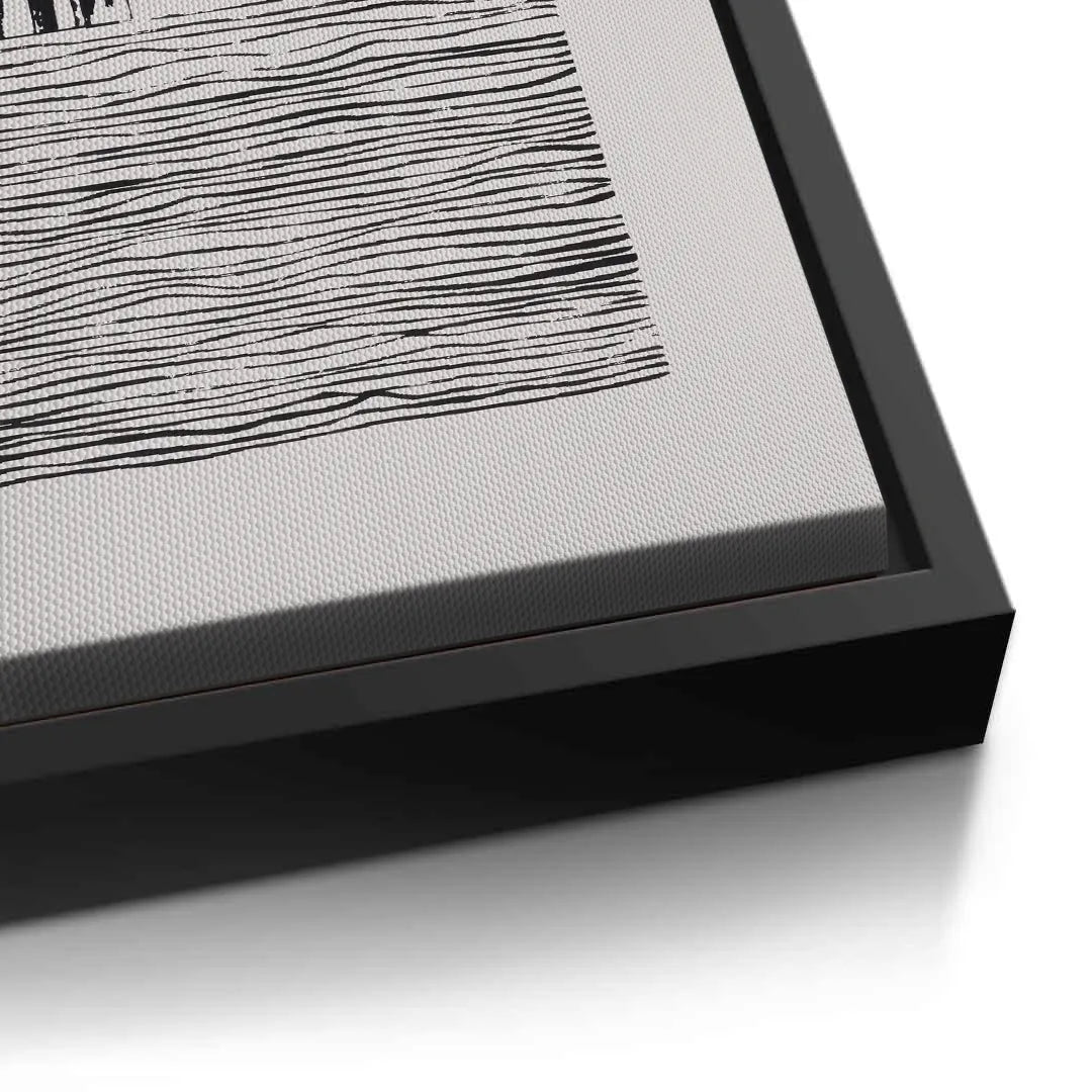 2Bohemian Brushstroke Set of 2 - Canvas