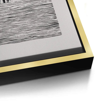 Bohemian Brushstroke Set of 2 - Canvas