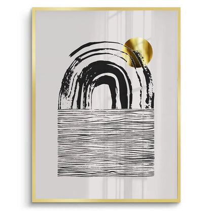 Bohemian Brushstroke Set of 2 - Fine Art